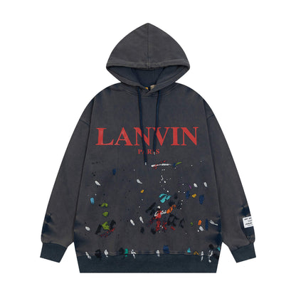 GALLERY DEPT  New Hooded Sweatshirt G393-1